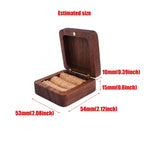 Custom Engraved Jewelry Box – Wooden Earring & Pendant Storage Case - Hadi Craft