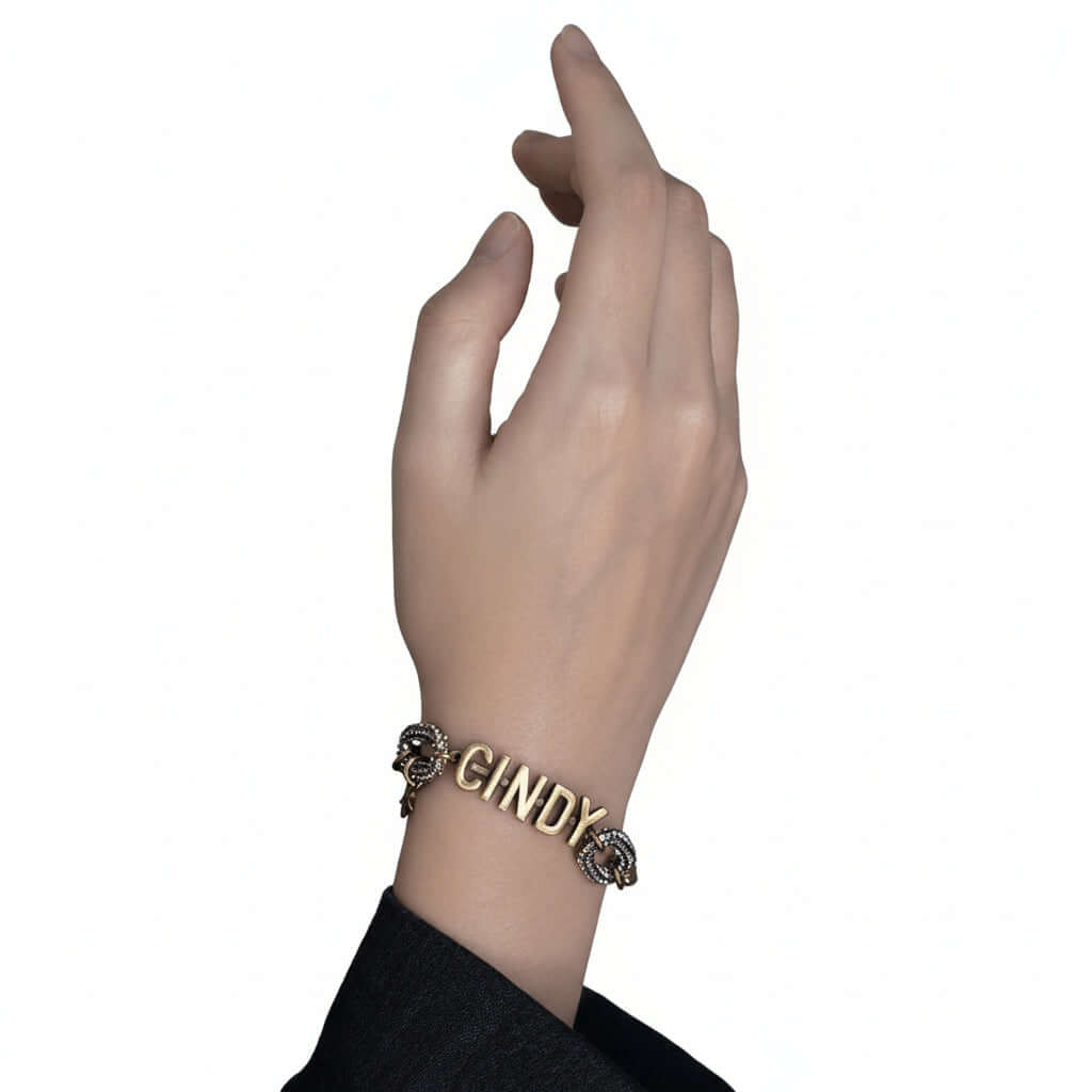 Custom Engraved Leather Stainless Steel Bracelet – Unisex - Hadi Craft