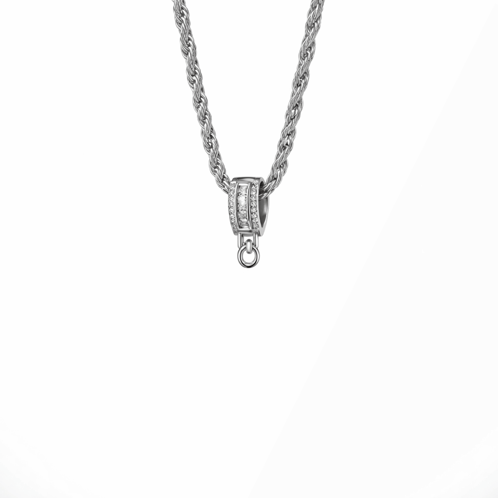 Custom Name Necklace cubic zirconia - Hadi Craft