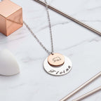 Custom Photo Name Necklace – Personalized Picture & Letter Pendant - Hadi Craft