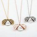 Custom Sunflower Double Letter Necklace – Personalized Women’s Jewelry - Hadi Craft