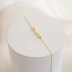 Custom Uppercase Letter Bracelet - Hadi Craft USA