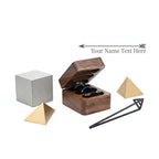 Custom Walnut Wedding Ring Box Luxury Wooden Jewelry Proposal Box - Hadi Craft