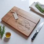 Custom engraved bamboo cutting board Walnut Cutting Board - Hadi Craft