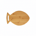 Custom engraved bamboo fish cutting board Bamboo wood Fish Shaped - Hadi Craft