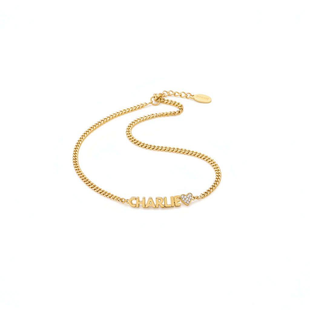 Custom engraved name bracelet Personalized Name Bracelet Jewelry - Hadi Craft