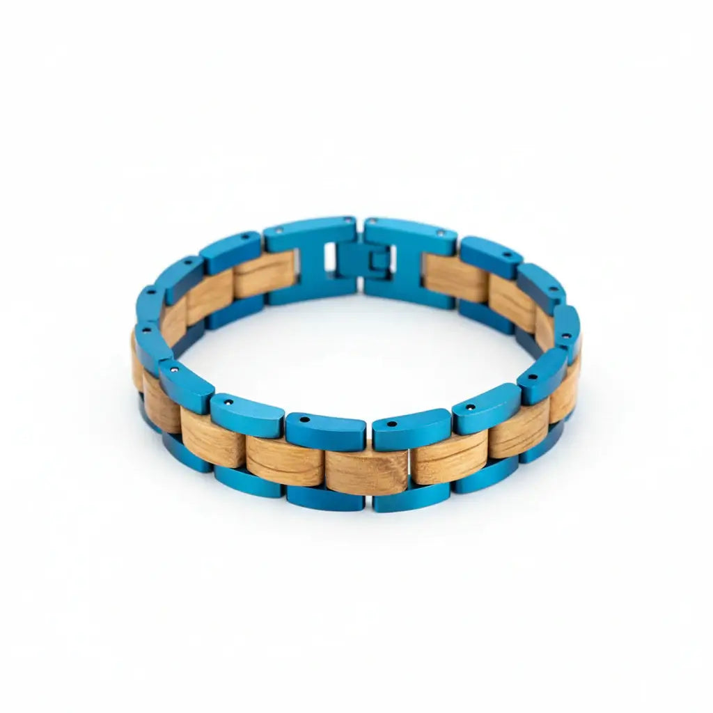 Custom wooden couple bracelet Free Customize Bangle with Gift Box - Hadi Craft
