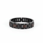 Custom wooden couple bracelet Free Customize Bangle with Gift Box - Hadi Craft
