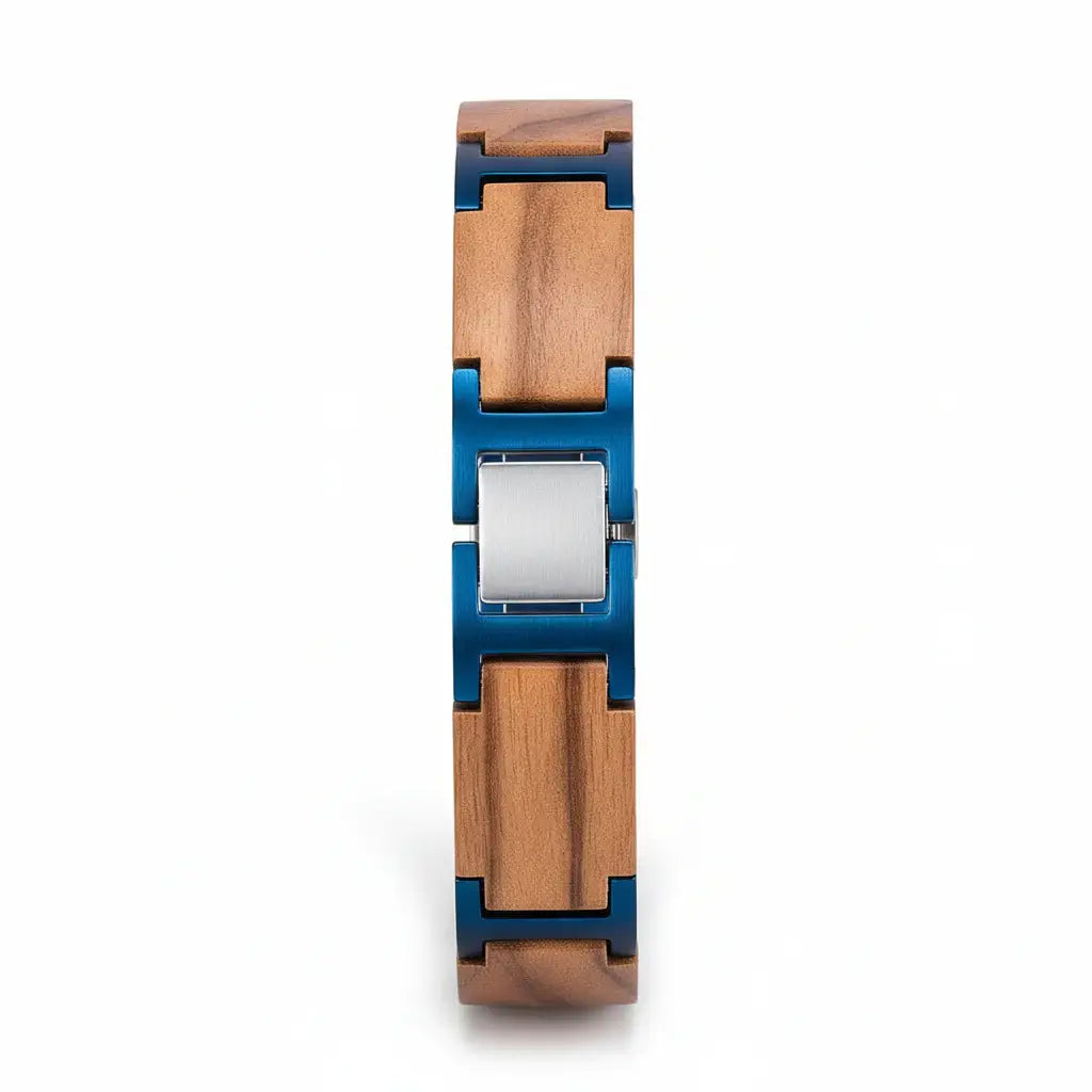 Custom wooden couple bracelet Free Customize Bangle with Gift Box - Hadi Craft