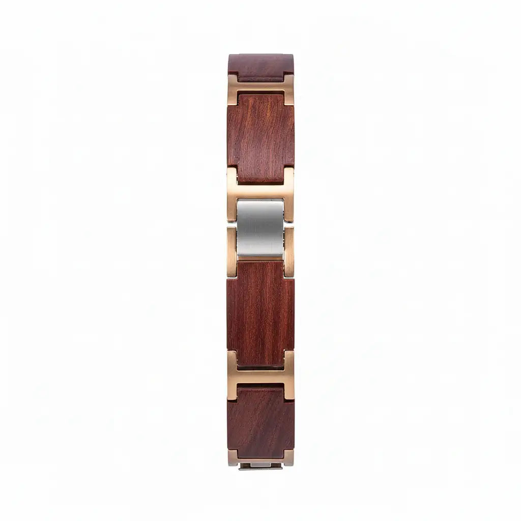 Custom wooden couple bracelet Free Customize Bangle with Gift Box - Hadi Craft
