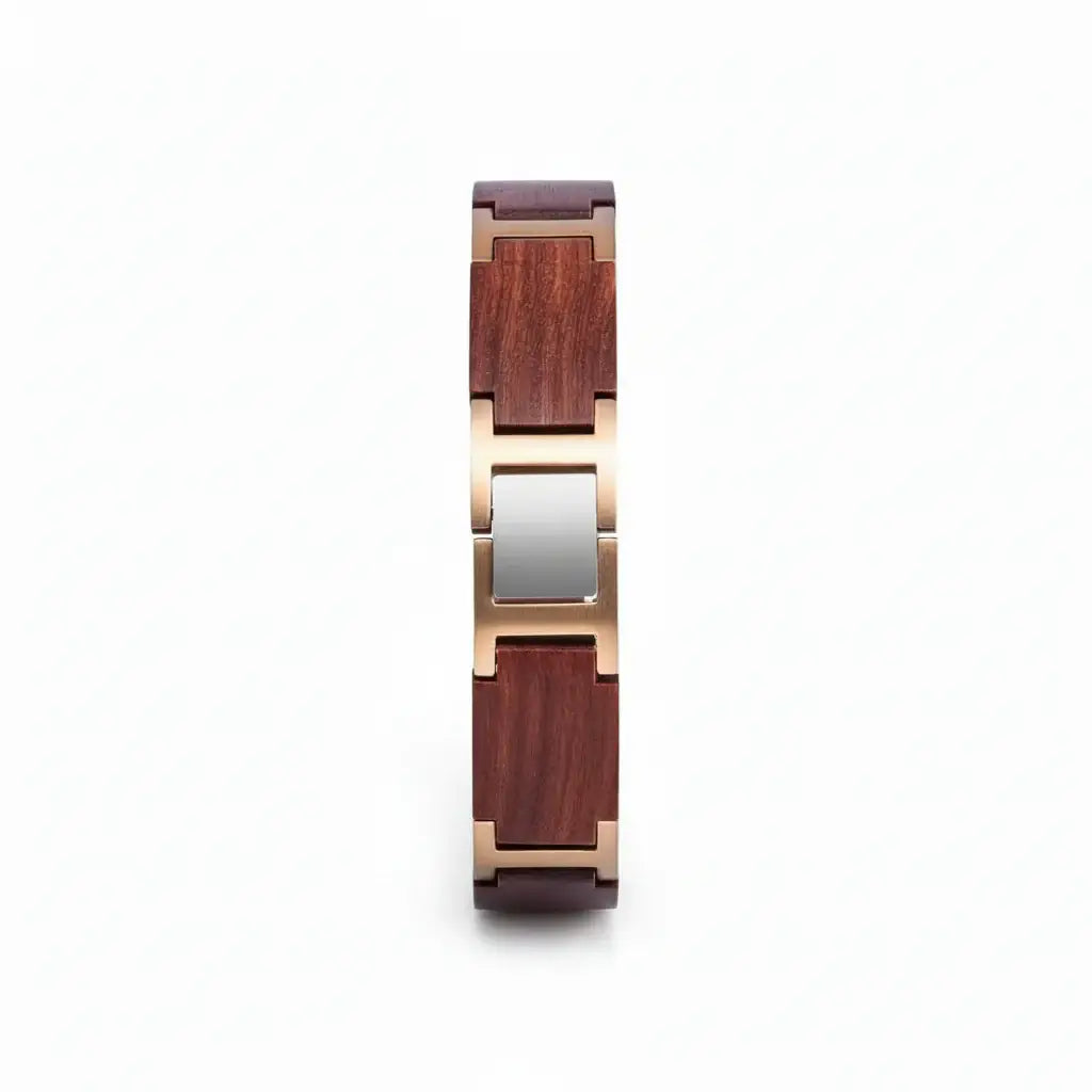 Custom wooden couple bracelet Free Customize Bangle with Gift Box - Hadi Craft