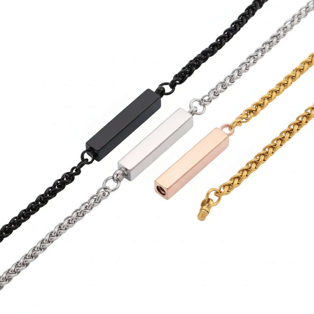 Customizable Stainless Steel Bracelet – Unisex, Engravable - Hadi Craft