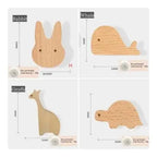 Cute Animal Wall Hook – wooden Kids Room Coat & Key Holder - Hadi Craft