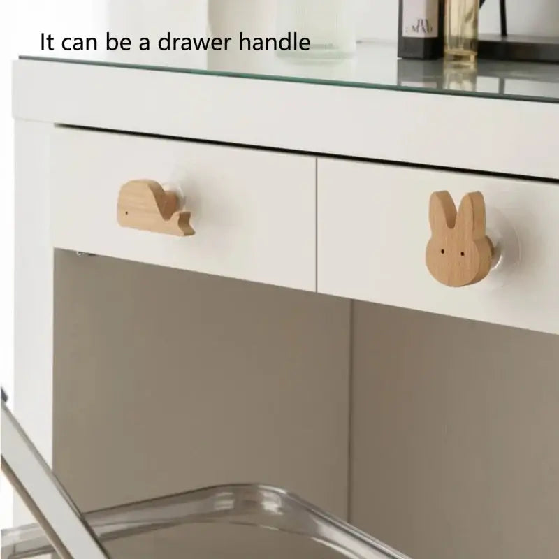 Cute Animal Wall Hook – wooden Kids Room Coat & Key Holder - Hadi Craft