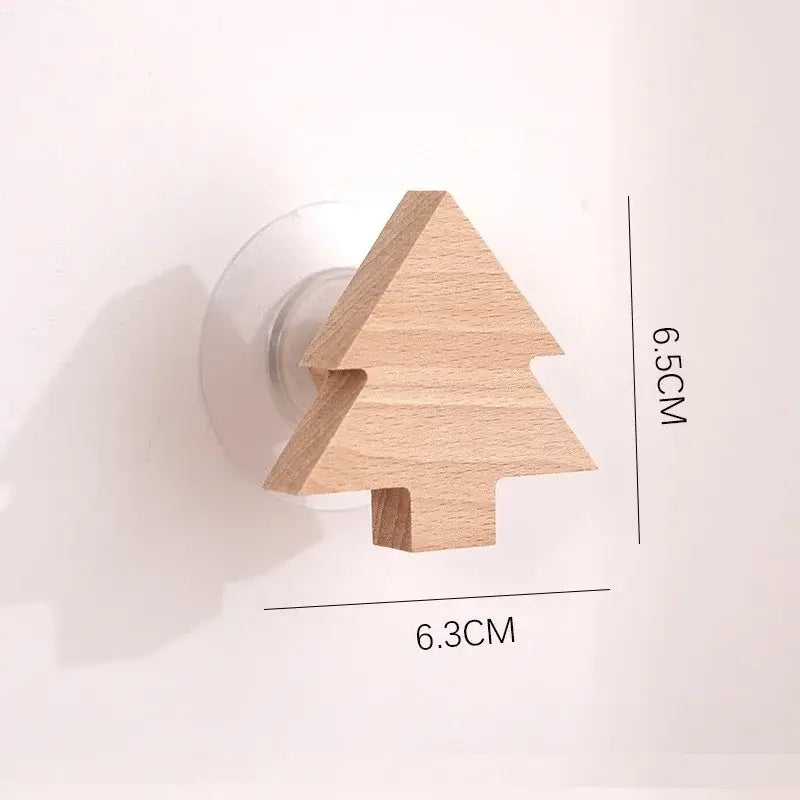 Cute Animal Wooden Wall Hook – Kids Room Coat & Key Holder Decor - Hadi Craft