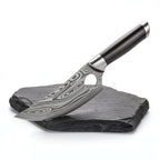 Damascus Stainless Steel Folding Knife – Bone Handle EDC Pocket Knife | Multi-Purpose Survival Knife for Men - Hadi Craft