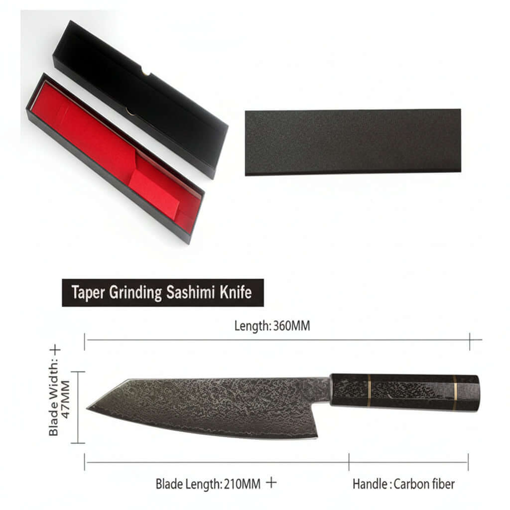 Damascus steel kitchen knife Pattern Kitchen Knife - Hadi Craft