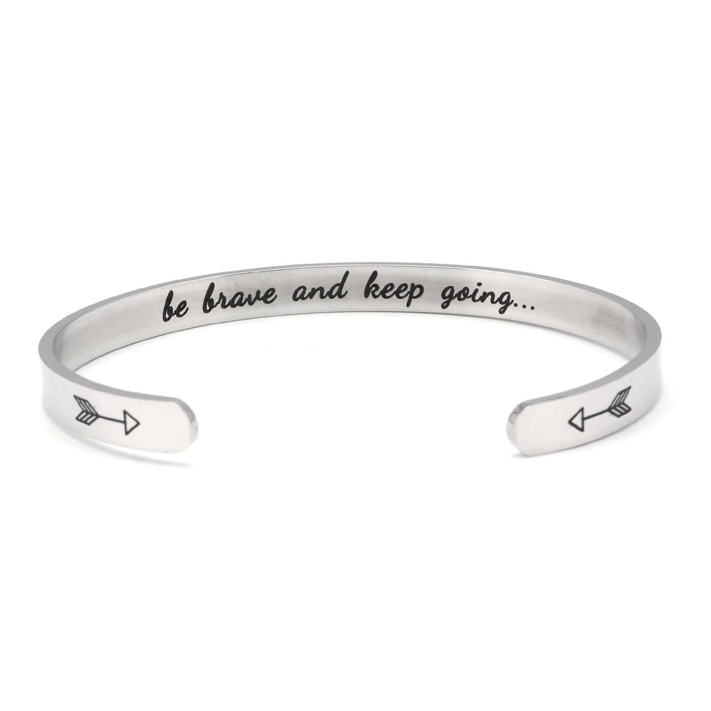 Double Arrow Bracelet – Stainless Steel Couple Bracelet Minimalist Jewelry - Hadi Craft