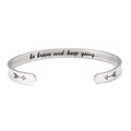 Double Arrow Bracelet – Stainless Steel Couple Bracelet Minimalist Jewelry - Hadi Craft