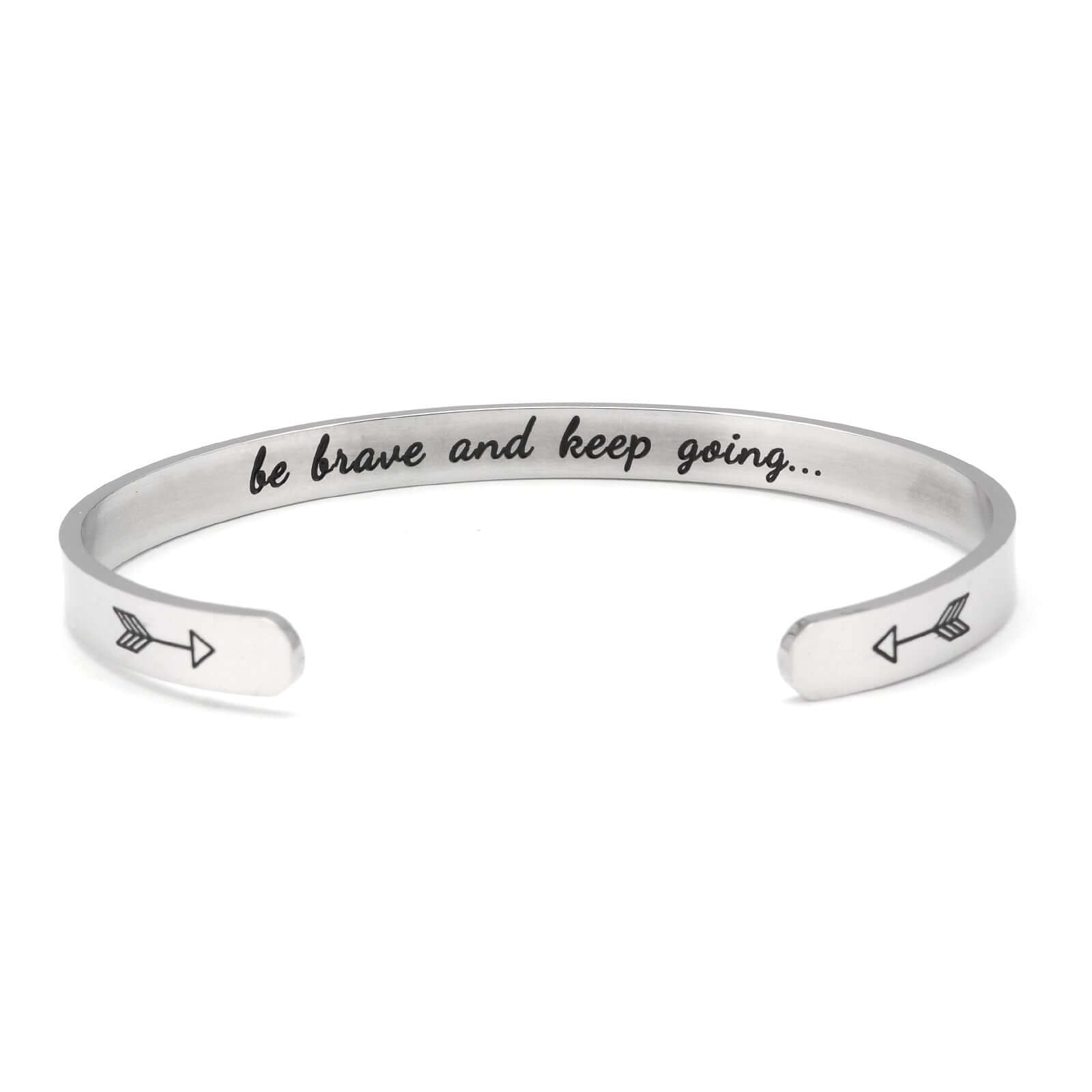Double Arrow Bracelet – Stainless Steel Couple Bracelet Minimalist Jewelry - Hadi Craft