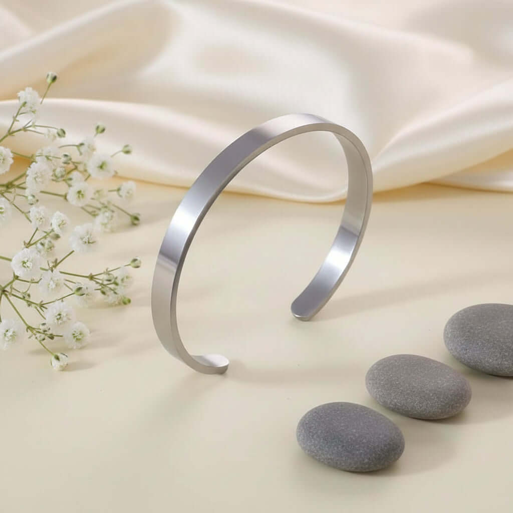 Double Arrow Bracelet – Stainless Steel Couple Bracelet Minimalist Jewelry - Hadi Craft