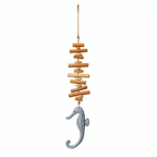 Driftwood seahorse wall decor Wooden Driftwood home decor Seahorse - Hadi Craft