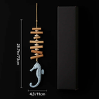 Driftwood seahorse wall decor Wooden Driftwood home decor Seahorse - Hadi Craft