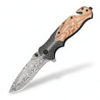 EDC pocket knife stainless steel Folding Knife – Micarta Pocket Knife - Hadi Craft