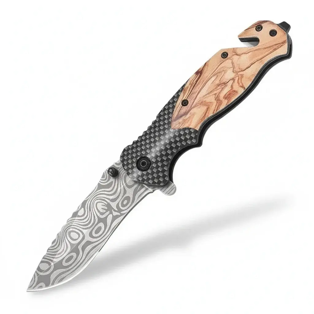 EDC pocket knife stainless steel Folding Knife – Micarta Pocket Knife - Hadi Craft