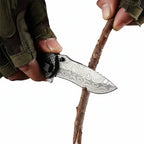 EDC pocket knife stainless steel Folding Knife – Micarta Pocket Knife - Hadi Craft