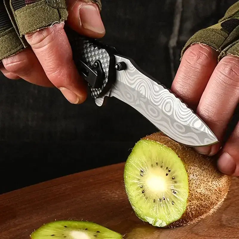 EDC pocket knife stainless steel Folding Knife – Micarta Pocket Knife - Hadi Craft