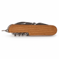 Engraved wooden multi tool pocket knife - Hadi Craft