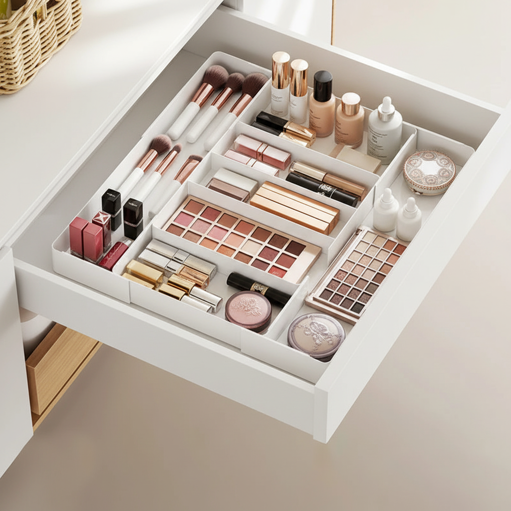 Expandable Drawer Organizer – Adjustable Cutlery & Utensil Tray - Hadi Craft