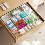 Expandable Drawer Organizer – Adjustable Cutlery & Utensil Tray - Hadi Craft