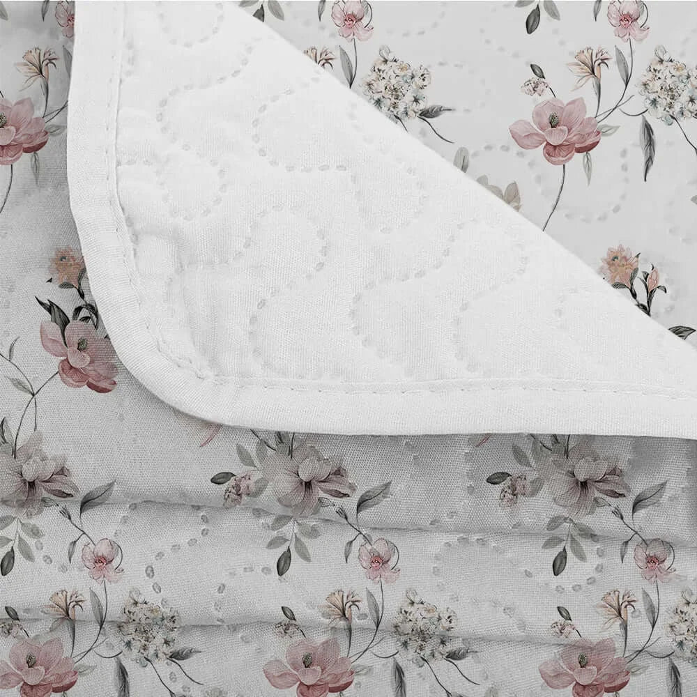 Floral Quilt Set Cal King Unique Summer Bedding Set - Hadi Craft