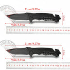 Folding Camping Knife with Safety Lock – Portable EDC Pocket Knife for Fishing & Outdoor Use - Hadi Craft