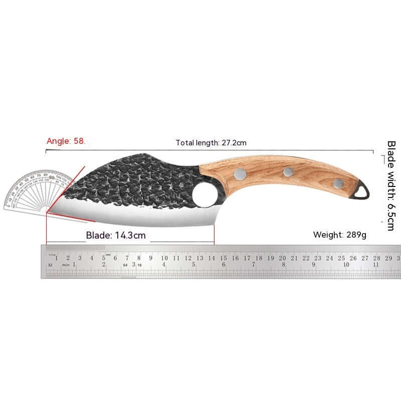 Forged High Carbon Steel Outdoor Bending Knife - Hadi Craft