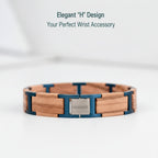 Custom wooden couple bracelet Free Customize Bangle with Gift Box