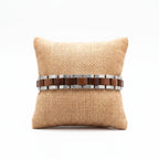 Wood Stainless Steel Bracelet Gift Box for Women Fashion Jewelry