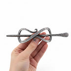 Medieval Viking Hair Pin – Celtic Knot Nordic Hair Clip for Women