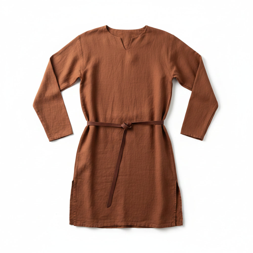 Men Medieval Knight Warrior Costume Tunic Clothing Norman Chevalier Braid Viking Pirate Saxon Top Shirt