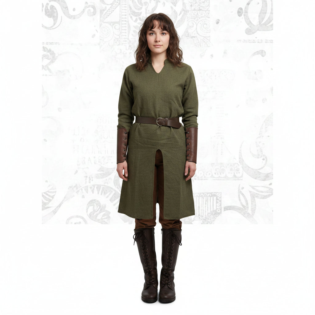 Medieval knight warrior costume shirt for a stylish Renaissance look