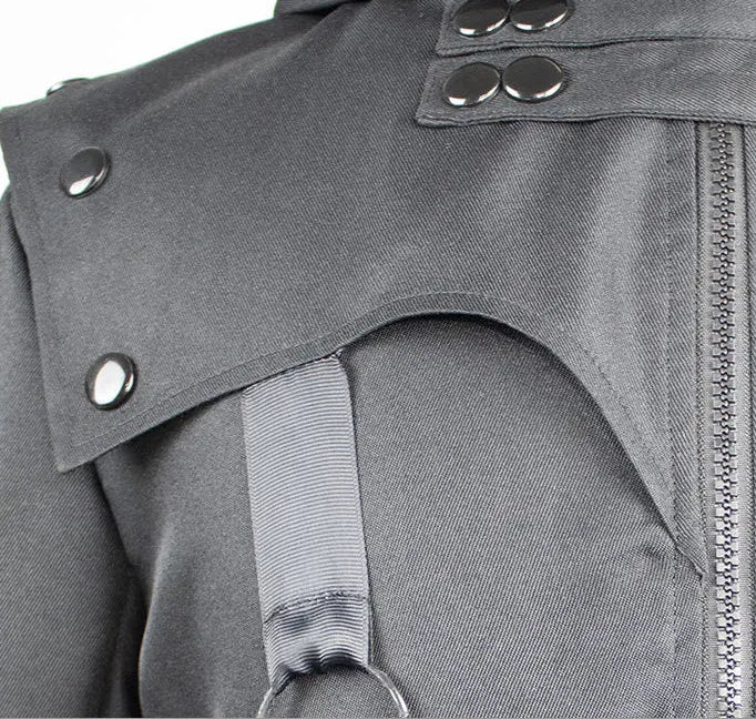 Medieval Gothic Victorian Steampunk Coat Women Renaissance Jacket Vintage Cosplay Trench Coat