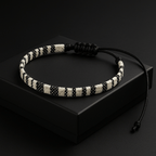 Hand-Woven Bohemian Adjustable Bracelet | Waterproof Woven Cord Jewelry | Christmas & Everyday Wear - Hadi Craft