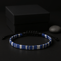 Hand-Woven Bohemian Adjustable Bracelet | Waterproof Woven Cord Jewelry | Christmas & Everyday Wear - Hadi Craft