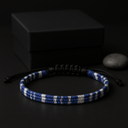 Hand-Woven Bohemian Adjustable Bracelet | Waterproof Woven Cord Jewelry | Christmas & Everyday Wear - Hadi Craft