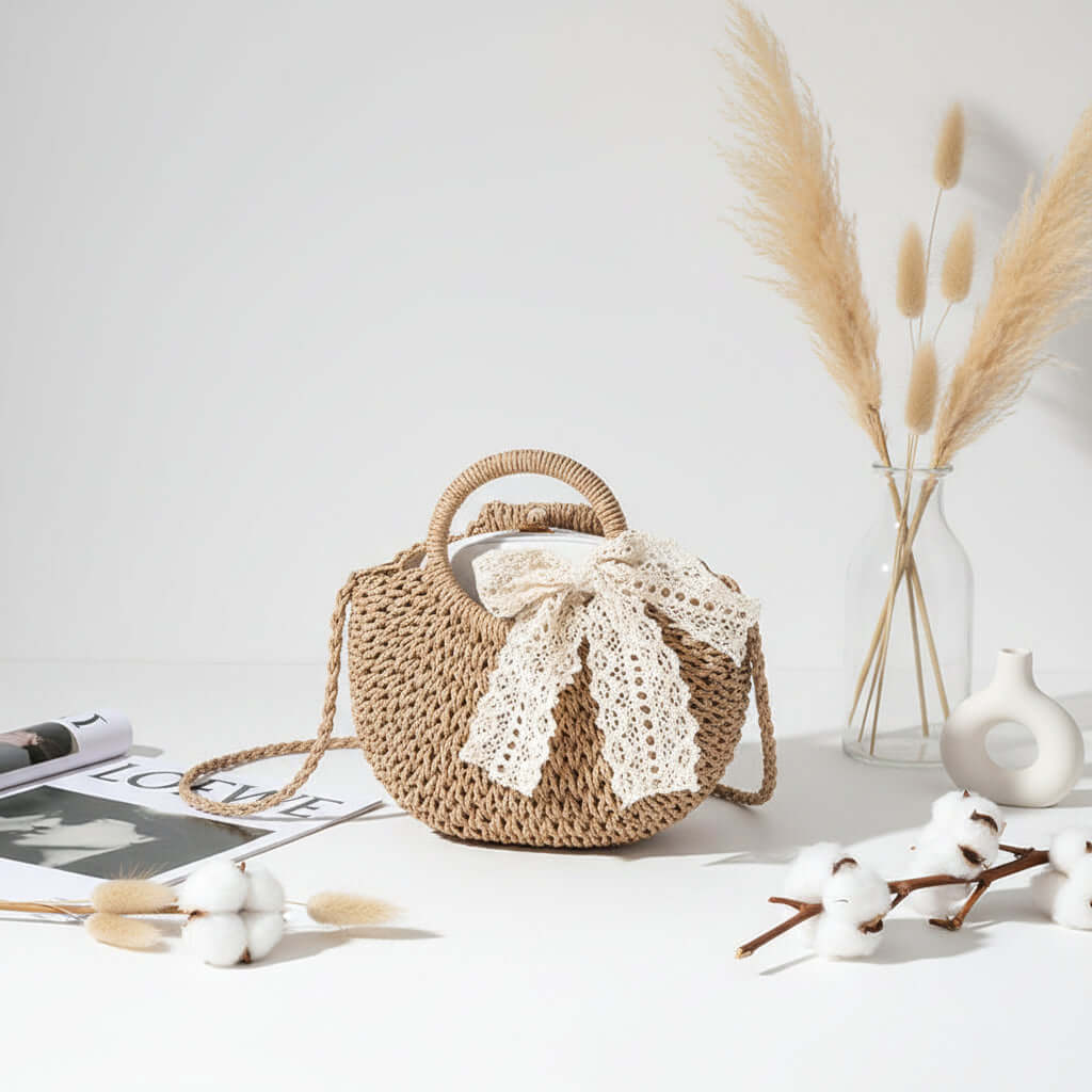 Hand woven crossbody bag for women Small Bag for Women - Hadi Craft