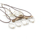 Handmade Dandelion Necklace – Real Flower Glass Pendant - Hadi Craft