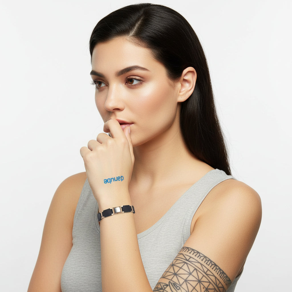 Custom wooden couple bracelet Free Customize Bangle with Gift Box