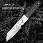 High-Quality D2 Stainless Steel Folding Pocket Knife for Camping, Hunting & Survival - Hadi Craft